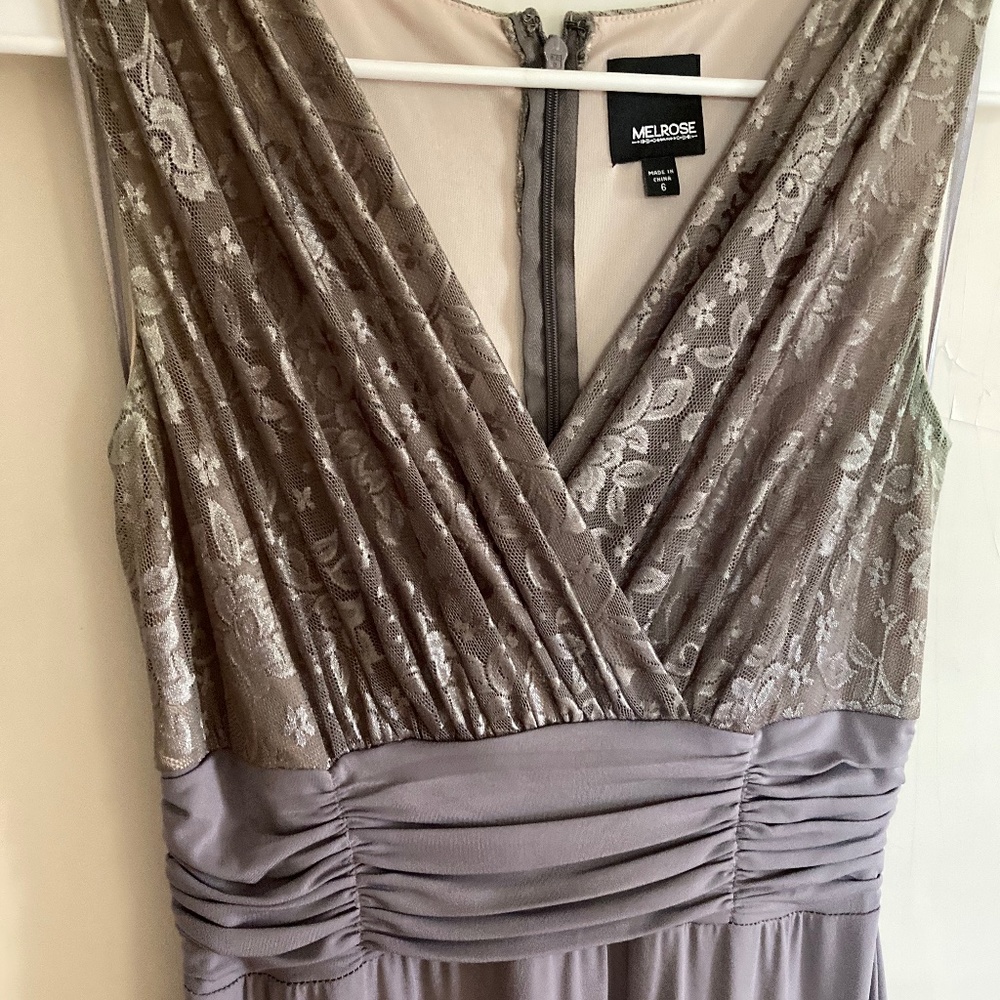 Gray Prom/Bridesmaid Dress